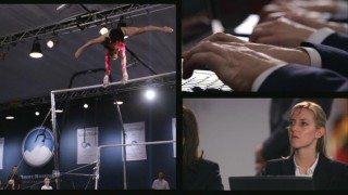 Kaylie performs an impressive for the judges in hopes of being one of the lucky few to compete in Nationals.