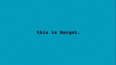 Taken out of context, this still from the film's teaser trailer appears to deceive. For this is not Margot, but the turquoise screen that follows scenes of Margot.