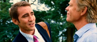 As owner Phil Winslow, Lee Pace loses the Hitler 'stache of the Marmaduke comic strip while trying to please his new boss (William H. Macy).