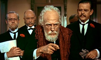 Perceptive viewers will notice that crotchety old bank director Mr. Dawes Sr. demands double duty from Dick Van Dyke, or Navckid Keyd as the sly end credits initially bill him.