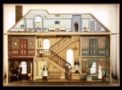 The three-level Banks house is one of six set designs from Bob Crowley's galleries.