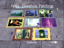 Two pages of contributions by Disney's incomparable matte artist Peter Ellenshaw stand as one of the DVD's eleven Still Art Galleries.