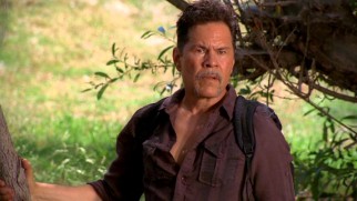 A Martinez handles the bulk of the movie's exposition as Dr. Diego Ortiz, some supposed specialist whose expertise is met with resistance.