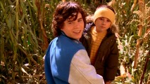 After a scary separation, Axl and Brick reunite in their Thanksgiving Day corn maze walk.
