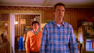 With his quarry's temporary closing rendering him den mother, Mike reluctantly advises Sue's effeminate boyfriend Brad (J. Brock Ciarlelli) in "The Fun House."