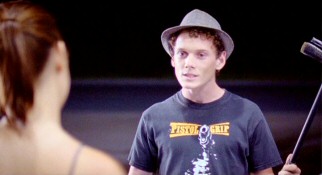 Fedora-wearing Dorian Spitz (Anton Yelchin) makes an impassioned case for marijuana usage before pitching Grace his business proposal.