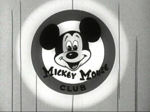 The highly-recognizable Mickey Mouse Club logo which appears in the animated portion of the show's opening.