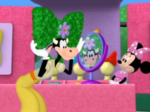 Among the oft-forgotten Disney characters showing up around the Mickey Mouse Clubhouse is Clarabelle Cow.
