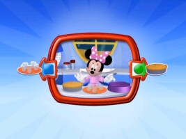 Will Minnie feed her guests glass cups or a pie? Select the Adventure Mode bonus feature on Minnie's Bow-tique and you'll get the chance to guess. (Mind you, this is no choose your own adventure deal... picking the more gruesome option won't bring it to life on the screen.)