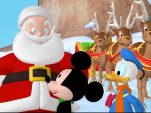 "Mickey Saves Santa and Other Mouseketales": the title really says it all. Yes, there will be the saving of Santa, but that's just the start.