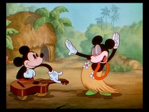 Minnie struts her stuff in "Hawaiian Holiday."