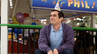 Phil (Ty Burrell) spends part of his birthday at a party that isn't for him.