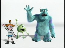 Mike and Sulley serve up a Japanese rap in an international promotional appearance on "Ponkickies 21."