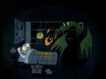 A still from "Monsters, Inc."'s original story treatment.