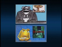 The DVD provides viewers with the opportunity to see the storyboard and final versions of the film side-by-side.