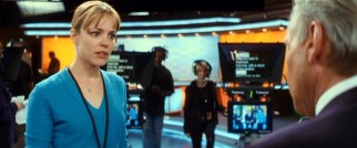 Her patience tested by the on-air talent, Becky (Rachel McAdams) unleashes a tirade on her uncooperative anchorman.