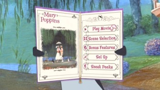 Disc 1's Main Menu