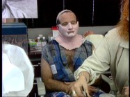 The 3-4-hour daily process of transforming Robin Williams into Mrs. Doubtfire is discussed in "Make-Up Application with Ve Neill." Believe it or not, that hairy chest isn't Hollywood magic.