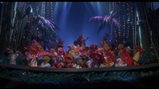When their time at sea begins to get to them, the crew sings the no-holds-barred number "Cabin Fever", not to be confused with the flesh-eating Rider Strong film of the same name.