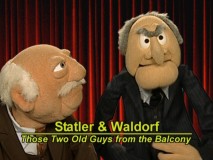 The canktanerous oldies explain why they really torment Fozzie.