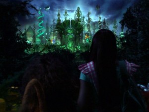 What a letdown - Oz is just some low-budget CGI effect.