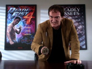 Quentin Tarantino makes a cameo as himself.