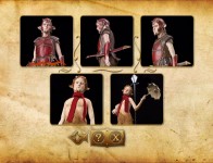 A page from "Art of Narnia" galleries depicts Maquettes from the production.