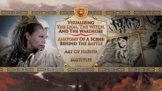 Disc 4's Main Menu cleverly illustrates its approach to comparing the final movie with the visions that led to it.