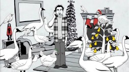 Norm Macdonald is grateful but he does find the gifts a bit much in the animated short "The Twelve Days of Christmas."