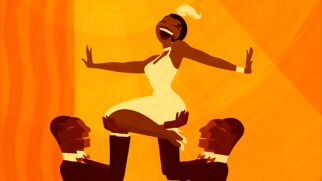 The animation takes a stylized turn as Tiana vocalizes her dreams in the Oscar-nominated I Want Song "Almost There."