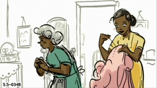 Tiana's mother Eudora (voiced by Oprah in the film itself) is far less supportive of her daughter's dream in this deleted scene.