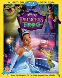 The Princess and the Frog: Blu-ray/DVD/Digital Copy combo cover art
