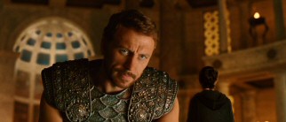 Greek gods are giants in their natural state, which explains why Poseidon (Kevin McKidd) might think his half-human son is such a tiny young man.