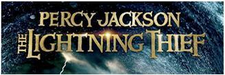Percy Jackson (& The Olympians): The Lightning Thief title logo