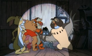 Not only does Owl get to appear, but he gets to sing about adventure and enjoy the inexplicable spotlighting.