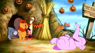Excited for their first Halloween together, Lumpy and Roo find their friends' masks hilarious.