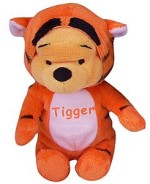 This six-inch Beanz plush doll of Winnie the Pooh dressed up as Tigger is the only thing the Pooh's Heffalump Halloween Limited Edition Gift Set adds to the 4-year-old DVD.