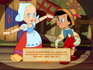The origin of the word "Marionette" is just one of Pinocchio's many Matter of Facts.