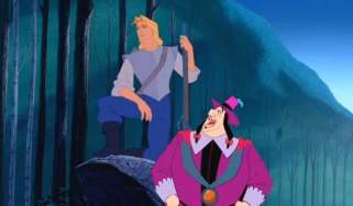John Smith and the pompous Governor Ratcliffe don't exactly see eye-to-eye on how to act towards "savages."