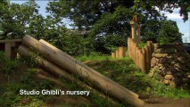 Studio Ghibli's nursery and wooden play area are briefly showcased in the aptly titled "The Nursery."