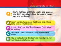 A question from "A Popularity Contest" quiz.