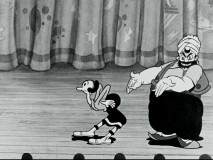 The "Hyp-Nut-Ist" makes Olive Oyl walk and cluck like a chicken.