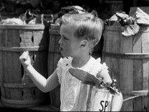 It's a real life boy who turns to spinach for a big finale in "Adventures of Popeye."
