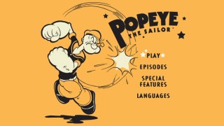 The simple but effective cover artwork also serves as the Main Menu for each disc.