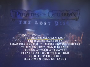 The Lost Disc's Menu