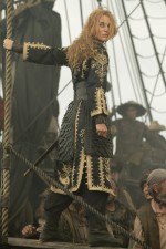 Keira Knightley is Elizabeth Swann, who becomes a captain and a pirate king in "At World's End."
