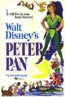 "Peter Pan" (1953) movie poster