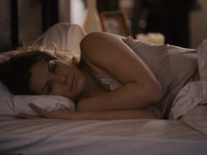 Sandra Bullock wakes up again and again in "Premonition", the audience always knowing what her day has in store for her.