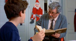 The fairy tale that provides the bulk of "The Princess Bride" is presented like a fairy tale, being read from an unnamed Grandfather (Peter Falk) to his under-the-weather, sandwich-eating Grandson (Fred Savage).