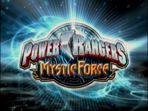 The "Power Rangers Mystic Force" title logo appears at the start of each episode.